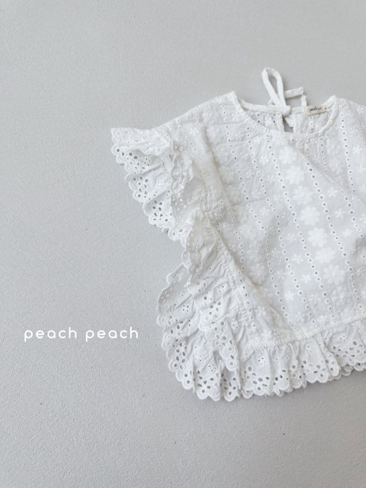 Peach peach - Korean Children Fashion - #designkidswear - Irene Blouse - 5