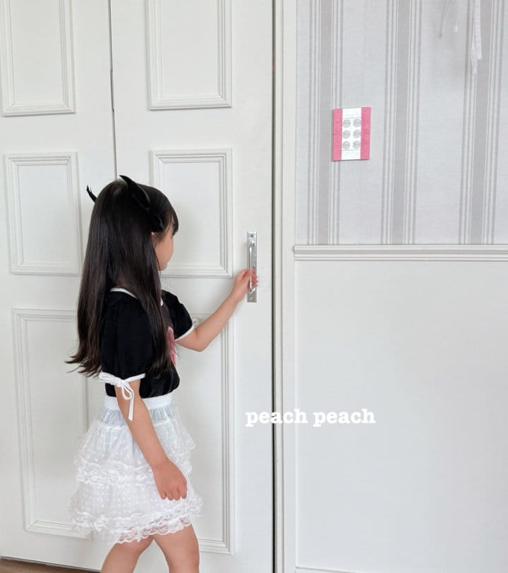 Peach peach - Korean Children Fashion - #designkidswear - Love Tee - 11