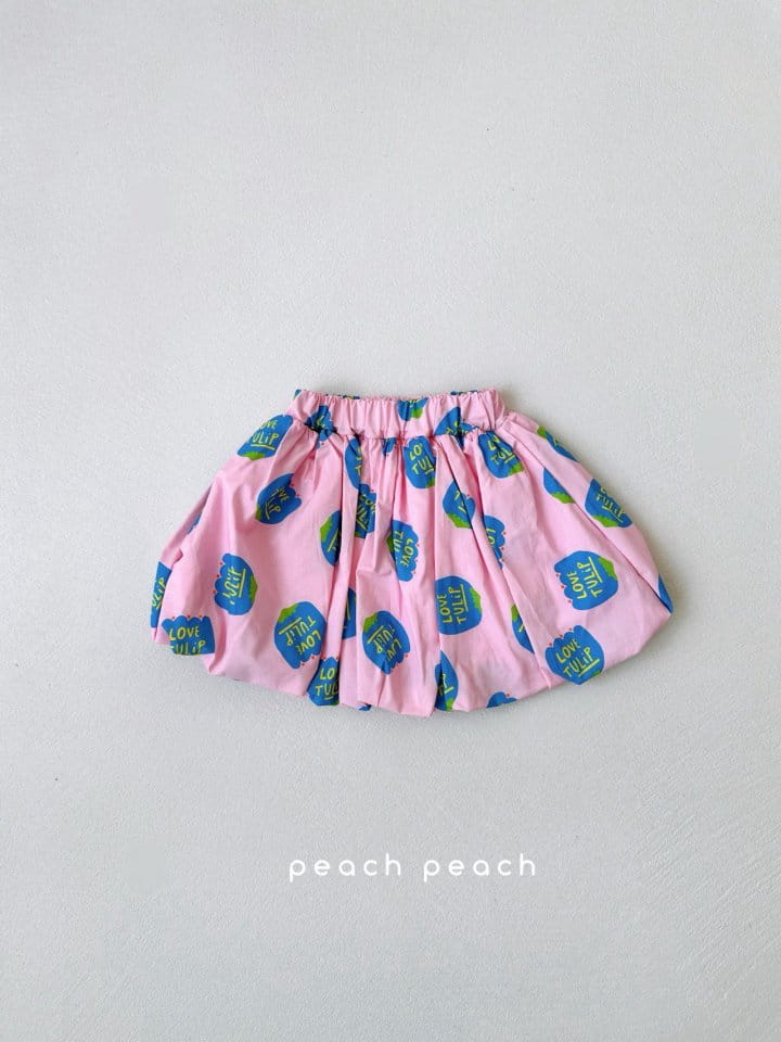 Peach peach - Korean Children Fashion - #discoveringself - Tulip Balloon Skirt - 6