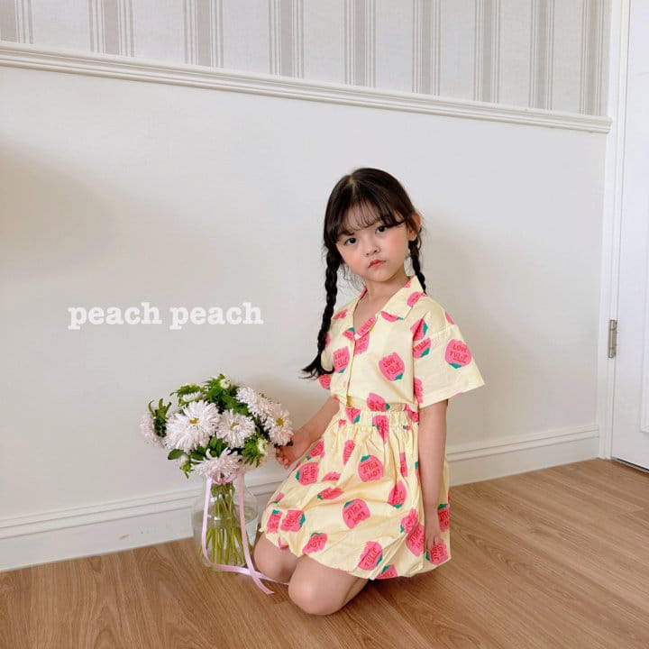 Peach peach - Korean Children Fashion - #discoveringself - Tulip Shirt - 6