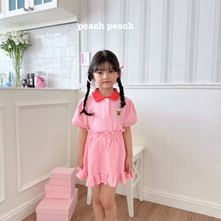 Peach peach - Korean Children Fashion - #designkidswear - Romi Skirt - 4