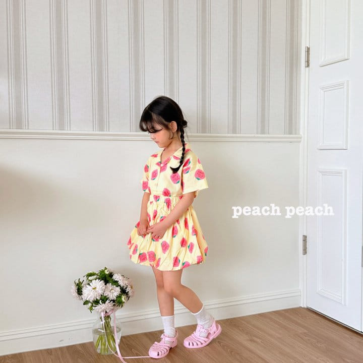 Peach peach - Korean Children Fashion - #fashionkids - Tulip Shirt - 7