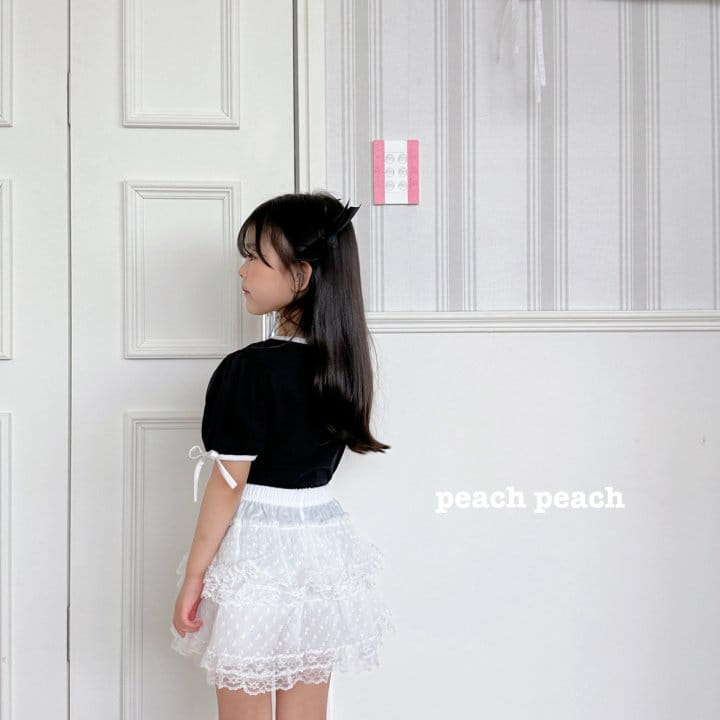 Peach peach - Korean Children Fashion - #fashionkids - Jenny Skirt - 4