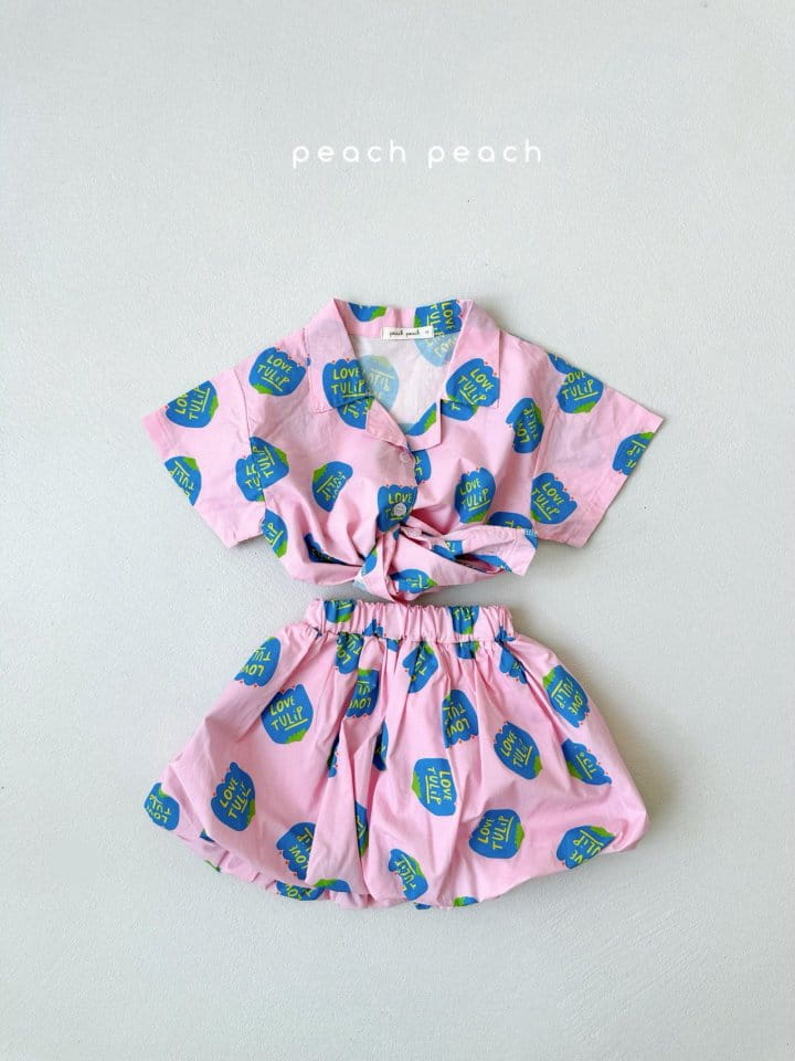 Peach peach - Korean Children Fashion - #kidsstore - Tulip Balloon Skirt - 9