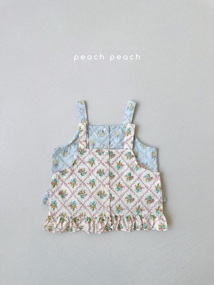 Peach peach - Korean Children Fashion - #kidsstore - Blossome Blouse 