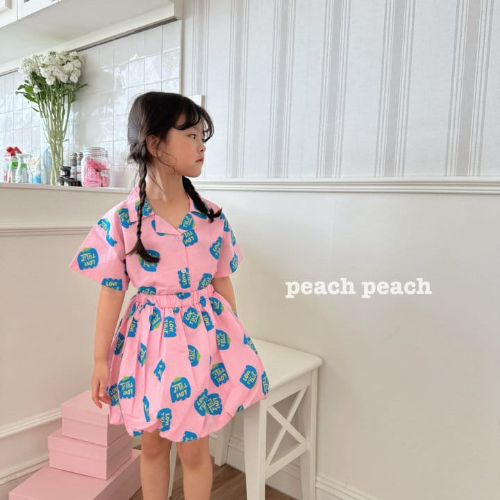 Peach peach - Korean Children Fashion - #kidzfashiontrend - Tulip Shirt - 10