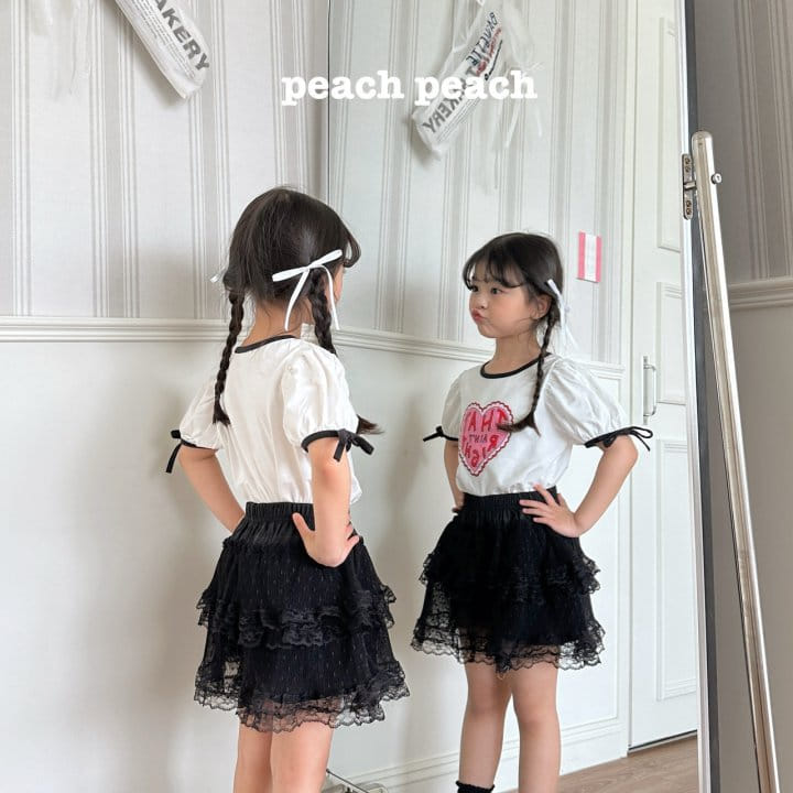 Peach peach - Korean Children Fashion - #littlefashionista - Jenny Skirt - 8