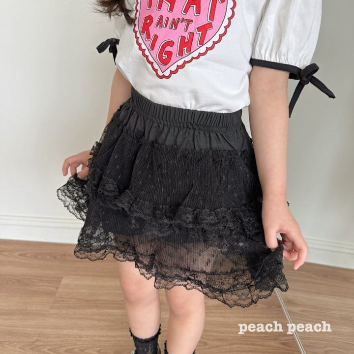 Peach peach - Korean Children Fashion - #magicofchildhood - Jenny Skirt - 9