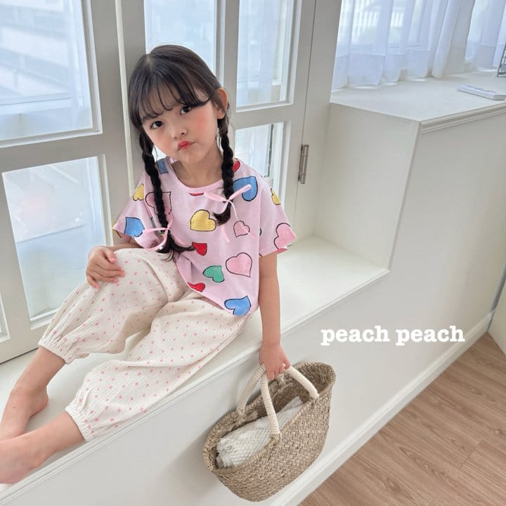 Peach peach - Korean Children Fashion - #minifashionista - Dot Pleats Gojaengi Pants - 9