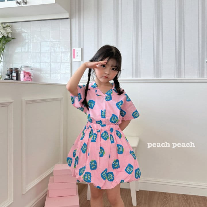 Peach peach - Korean Children Fashion - #minifashionista - Tulip Balloon Skirt - 7