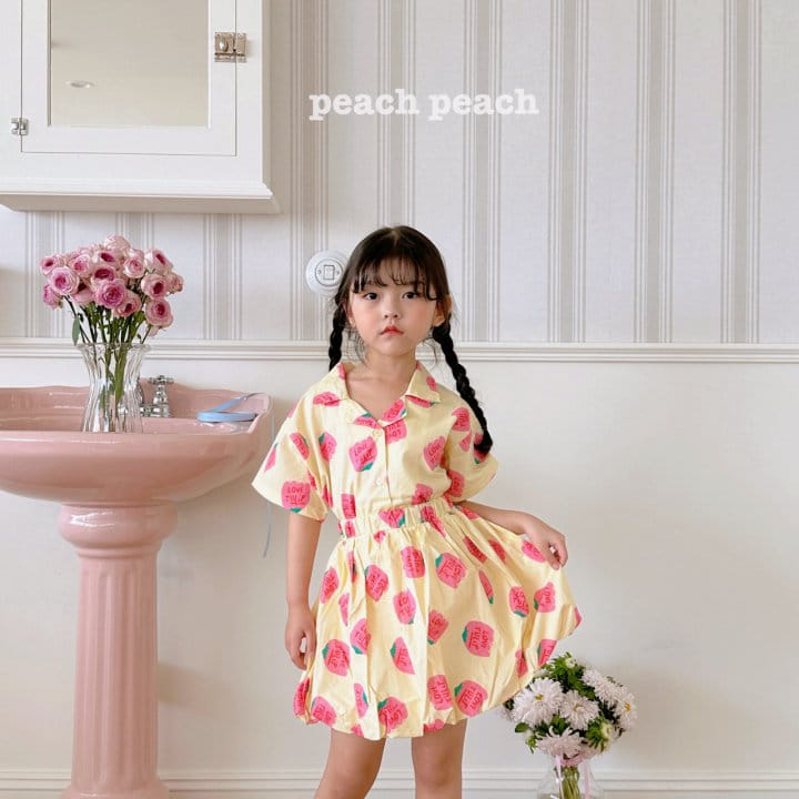 Peach peach - Korean Children Fashion - #prettylittlegirls - Tulip Shirt