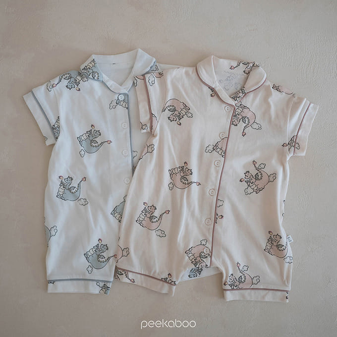 Peekaboo - Korean Baby Fashion - #babyootd - Yongle Body Suit Pajama