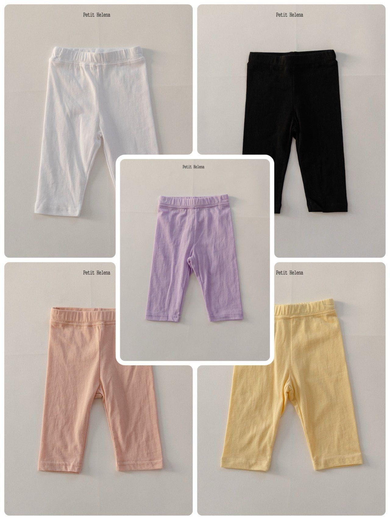 Petit Helena - Korean Children Fashion - #Kfashion4kids - Capri Shorts Leggings - 6