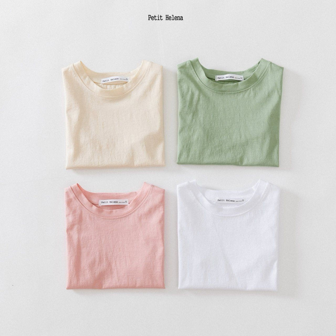 Petit Helena - Korean Children Fashion - #childofig - Tori Silket Short Sleeve Tee - 3