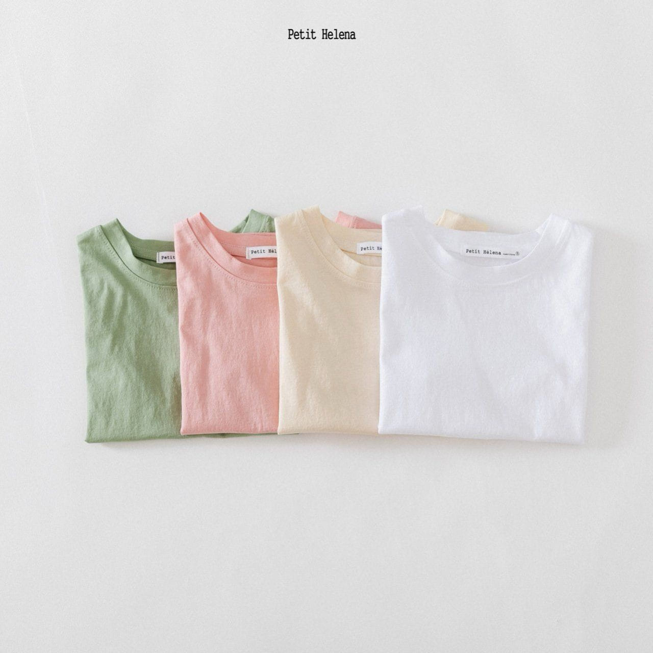 Petit Helena - Korean Children Fashion - #childofig - Tori Silket Short Sleeve Tee - 4