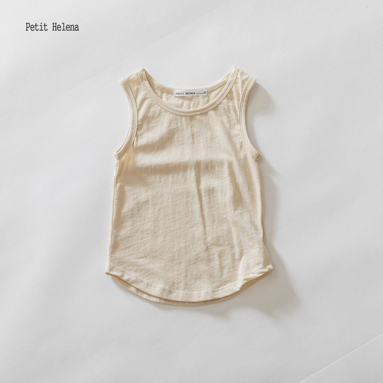 Petit Helena - Korean Children Fashion - #childofig - C Sleeveless Tee