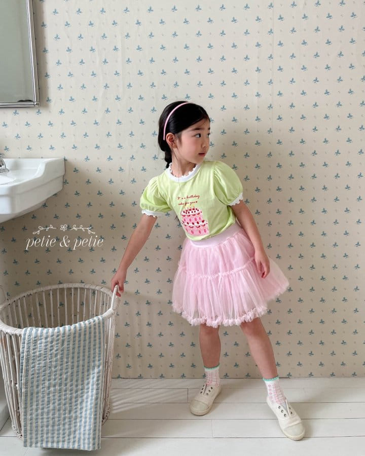 Petit & Petit - Korean Children Fashion - #childofig - Cake Tee - 10