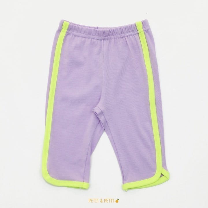 Petit & Petit - Korean Children Fashion - #childofig - Piping Short Leggings