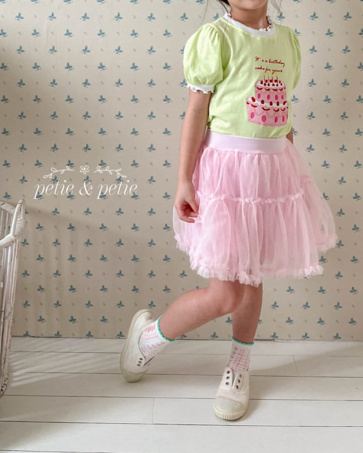 Petit & Petit - Korean Children Fashion - #childrensboutique - Cake Tee - 11