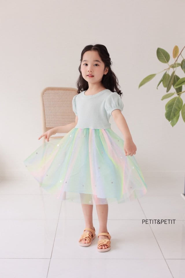 Petit & Petit - Korean Children Fashion - #kidsshorts - Rainbow Sha One-Piece - 2