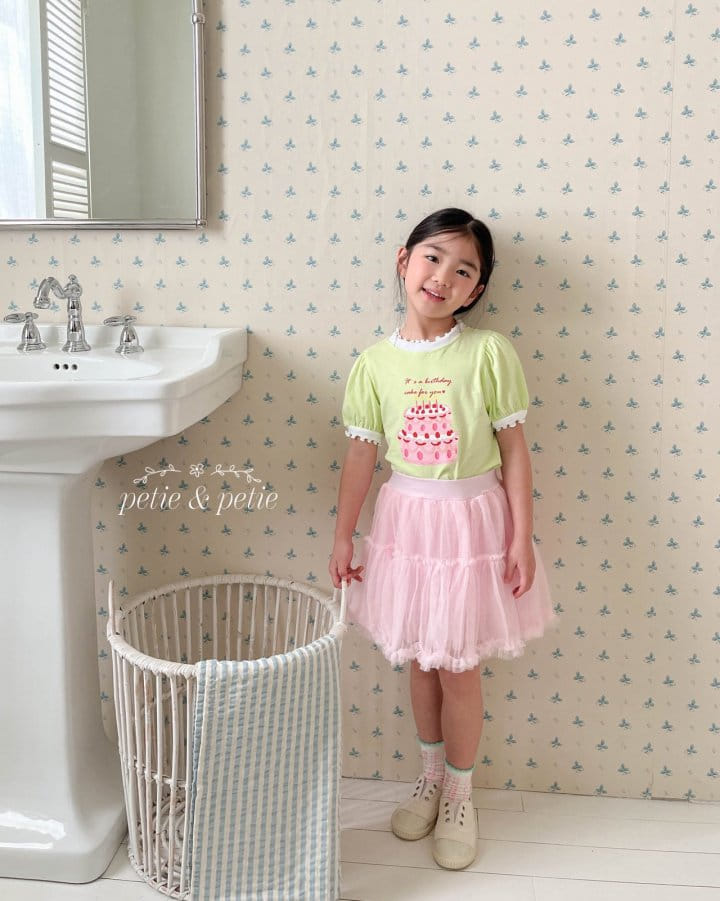 Petit & Petit - Korean Children Fashion - #stylishchildhood - Cake Tee - 9