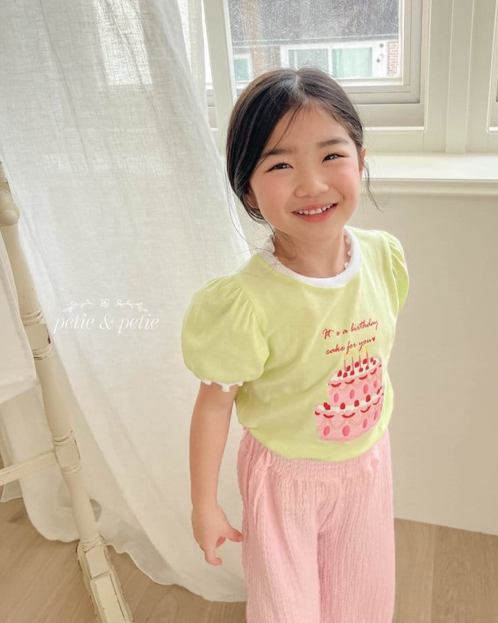 Petit & Petit - Korean Children Fashion - #todddlerfashion - Cake Tee - 7