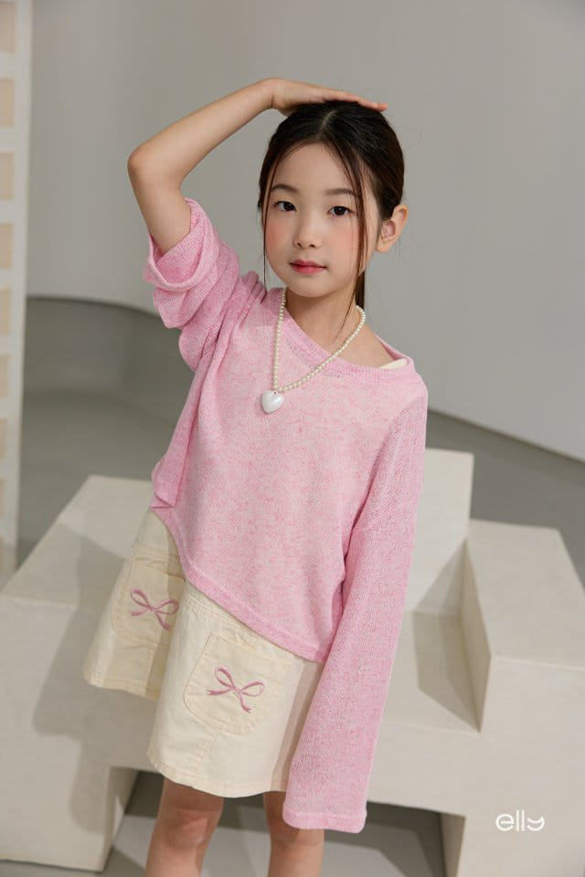 Pink151 - Korean Children Fashion - #childofig - Big Heart Necklace