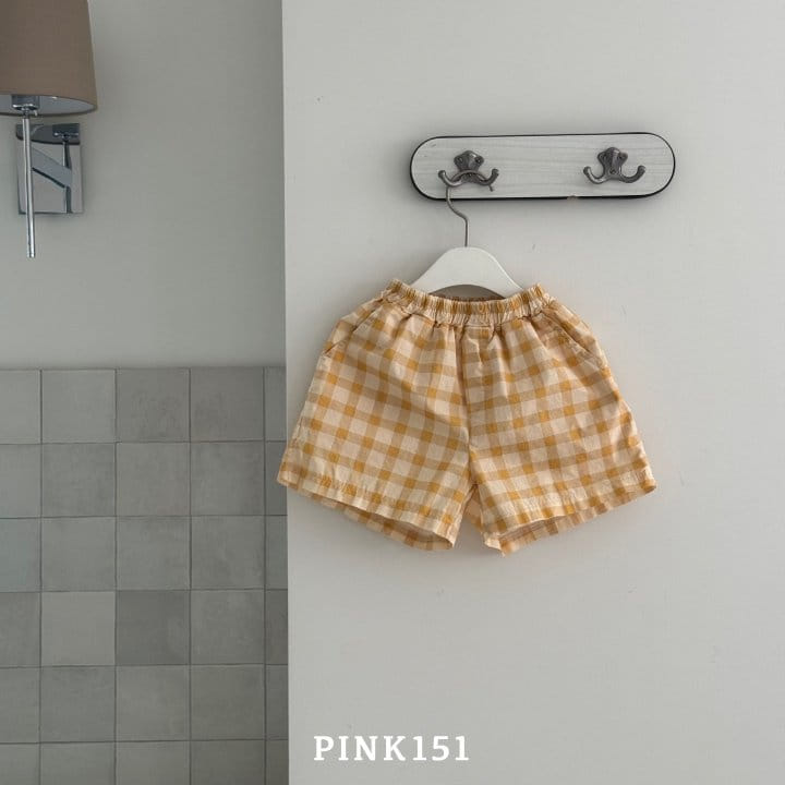 Pink151 - Korean Children Fashion - #prettylittlegirls - Petite Check Shorts - 8