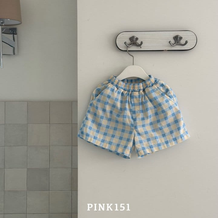 Pink151 - Korean Children Fashion - #todddlerfashion - Petite Check Shorts - 9