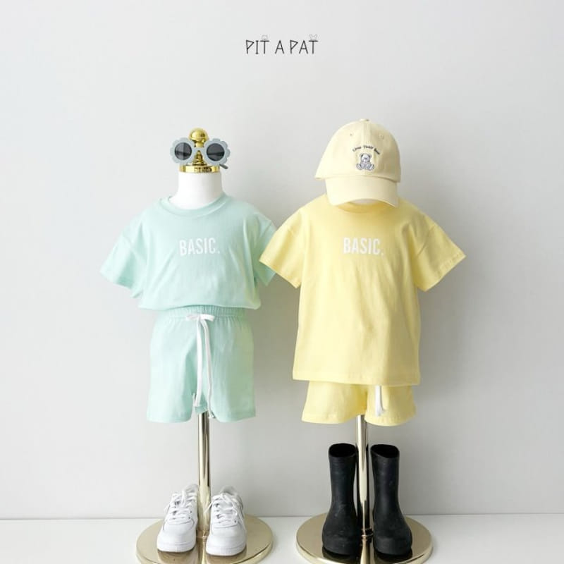 Pitapat - Korean Children Fashion - #Kfashion4kids - Basic Top Bottom Set - 11