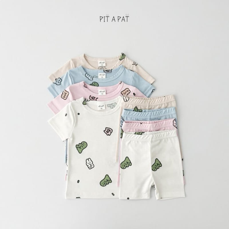 Pitapat - Korean Children Fashion - #Kfashion4kids - Animal Country Easy Wear - 9