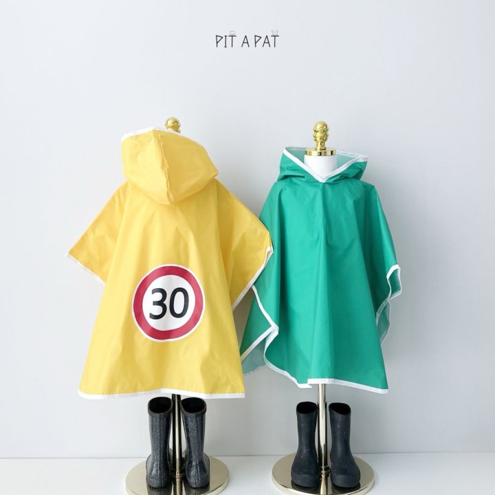 Pitapat - Korean Children Fashion - #Kfashion4kids - Safety Raincoat  - 9