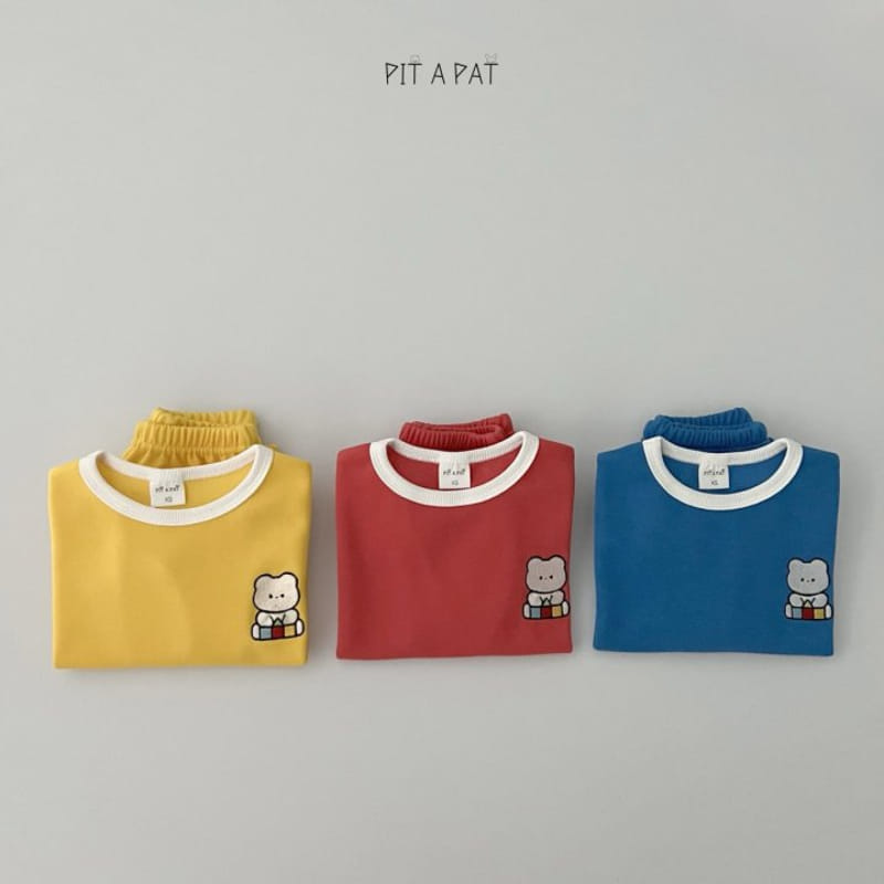 Pitapat - Korean Children Fashion - #Kfashion4kids - Lego Lego Top Bottom Set - 5