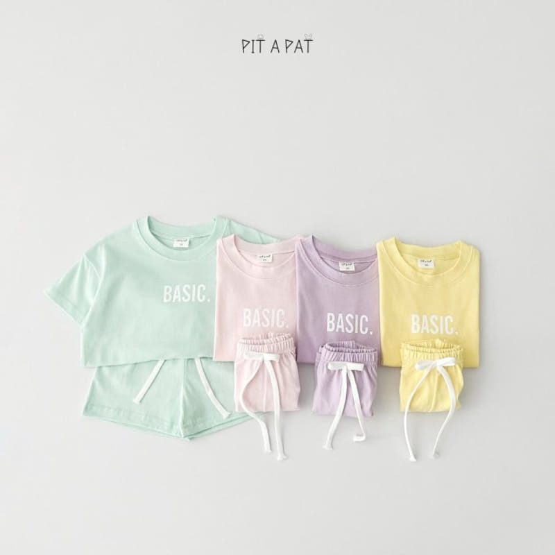 Pitapat - Korean Children Fashion - #childofig - Basic Top Bottom Set - 3