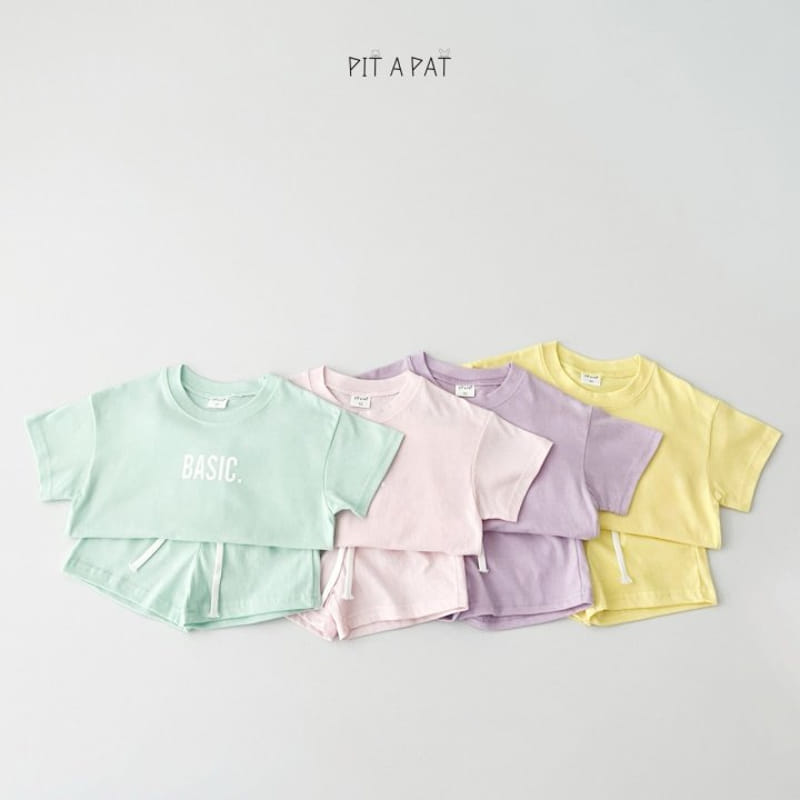 Pitapat - Korean Children Fashion - #childofig - Basic Top Bottom Set - 4