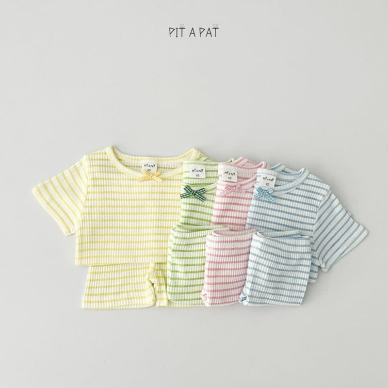 Pitapat - Korean Children Fashion - #childrensboutique - Ribbon Point ST Easy Wear