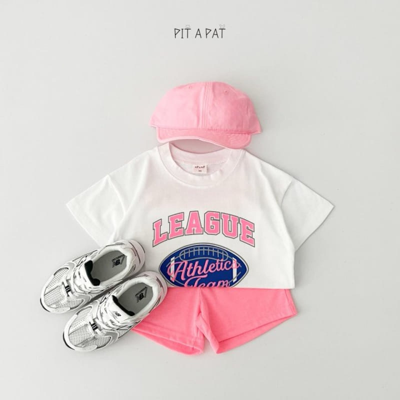 Pitapat - Korean Children Fashion - #designkidswear - Foot Ball League Top Bottom Set - 9