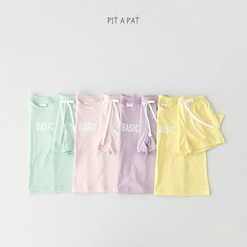 Pitapat - Korean Children Fashion - #discoveringself - Basic Top Bottom Set - 6