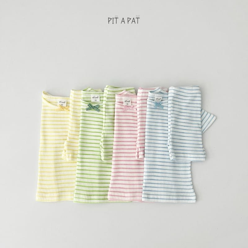 Pitapat - Korean Children Fashion - #discoveringself - Ribbon Point ST Easy Wear - 4