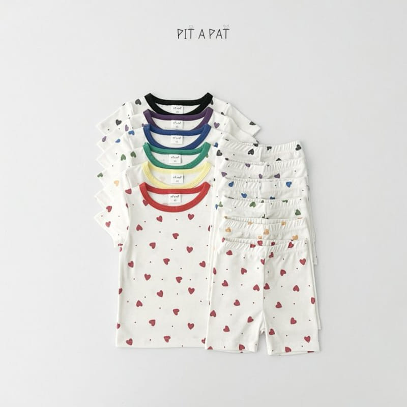 Pitapat - Korean Children Fashion - #fashionkids - Rainbow Heart Easy Wear - 4