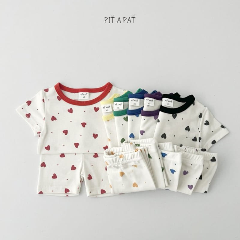 Pitapat - Korean Children Fashion - #magicofchildhood - Rainbow Heart Easy Wear - 9