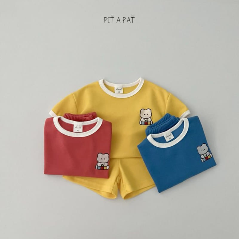 Pitapat - Korean Children Fashion - #minifashionista - Lego Lego Top Bottom Set - 8