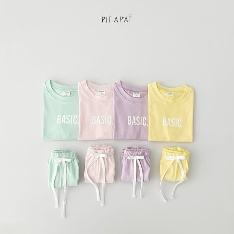 Pitapat - Korean Children Fashion - #stylishchildhood - Basic Top Bottom Set - 2