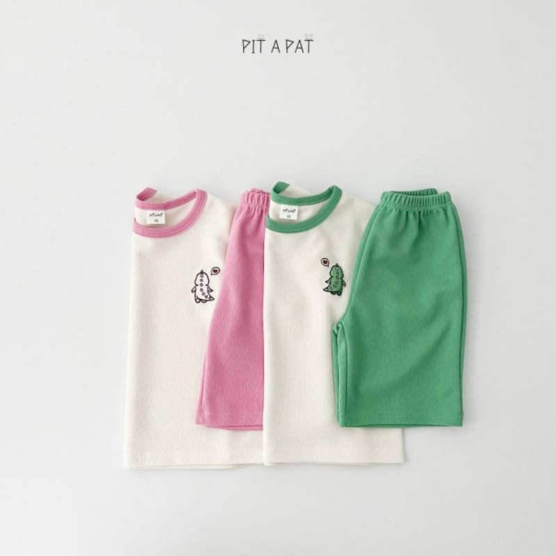 Pitapat - Korean Children Fashion - #todddlerfashion - Bogle Bogle Top Bottom Set - 6