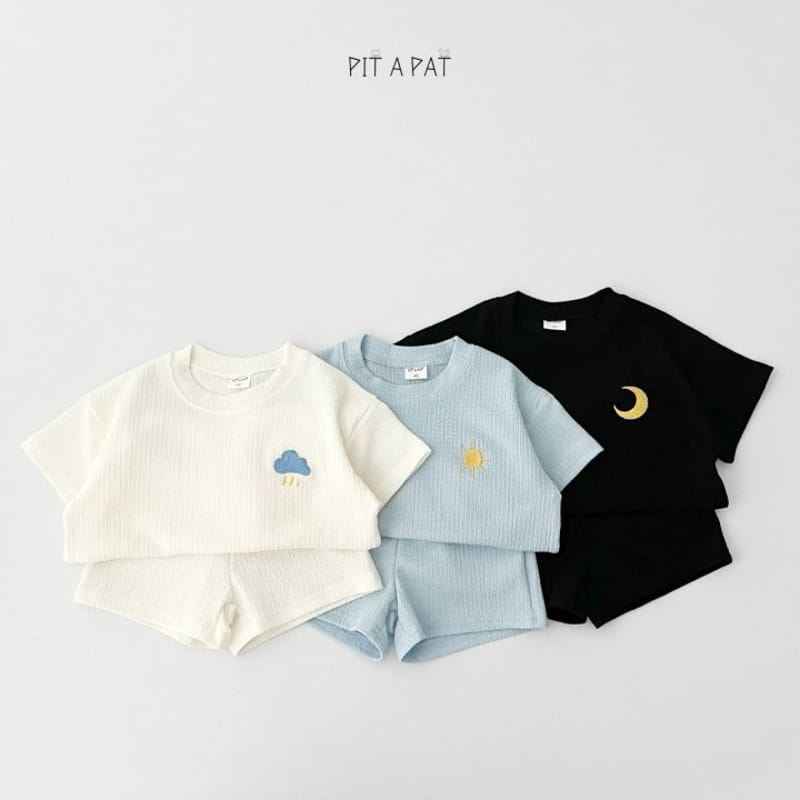 Pitapat - Korean Children Fashion - #todddlerfashion - Weather Top Bottom Set - 7