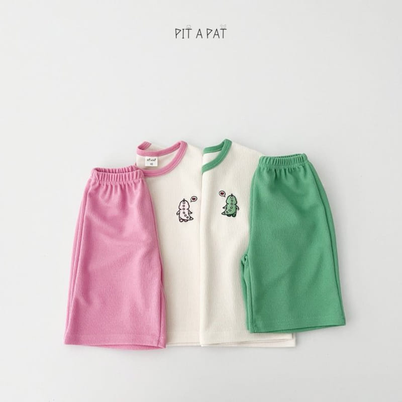 Pitapat - Korean Children Fashion - #toddlerclothing - Bogle Bogle Top Bottom Set - 7