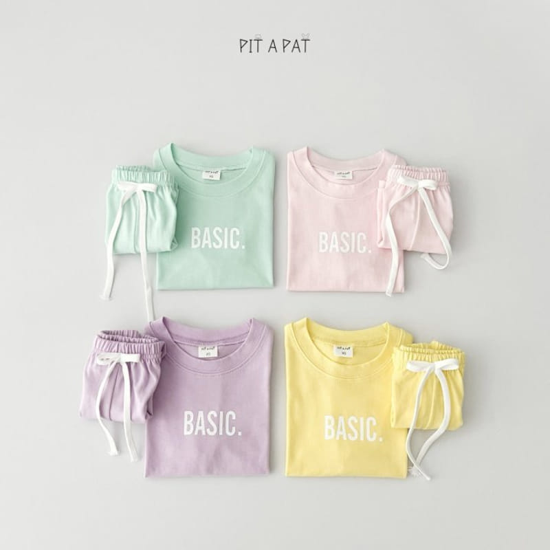 Pitapat - Korean Children Fashion - #toddlerclothing - Basic Top Bottom Set