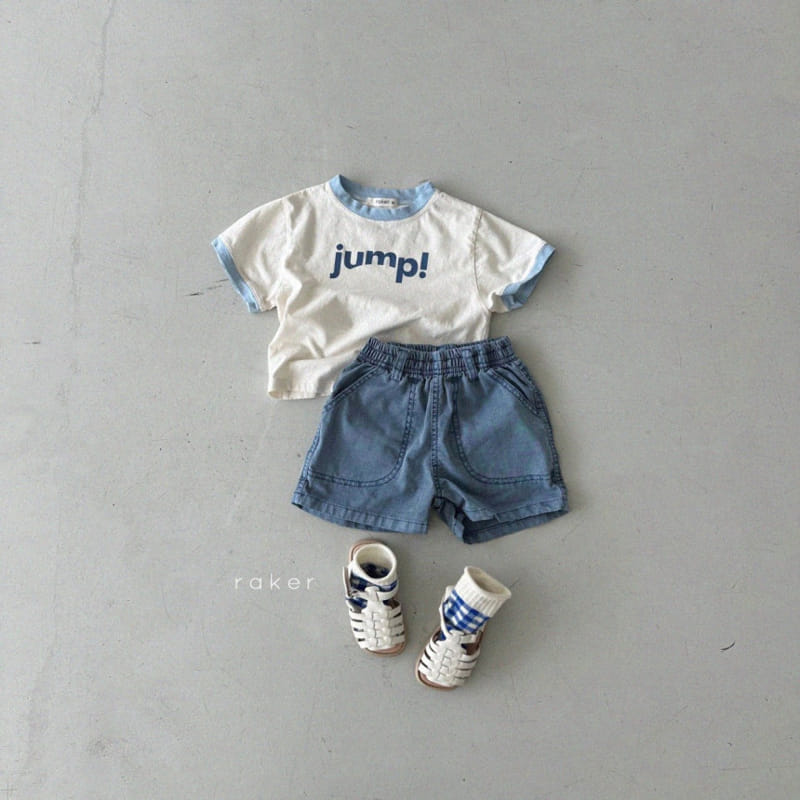 Raker - Korean Children Fashion - #fashionkids - Jump Color Tee - 5