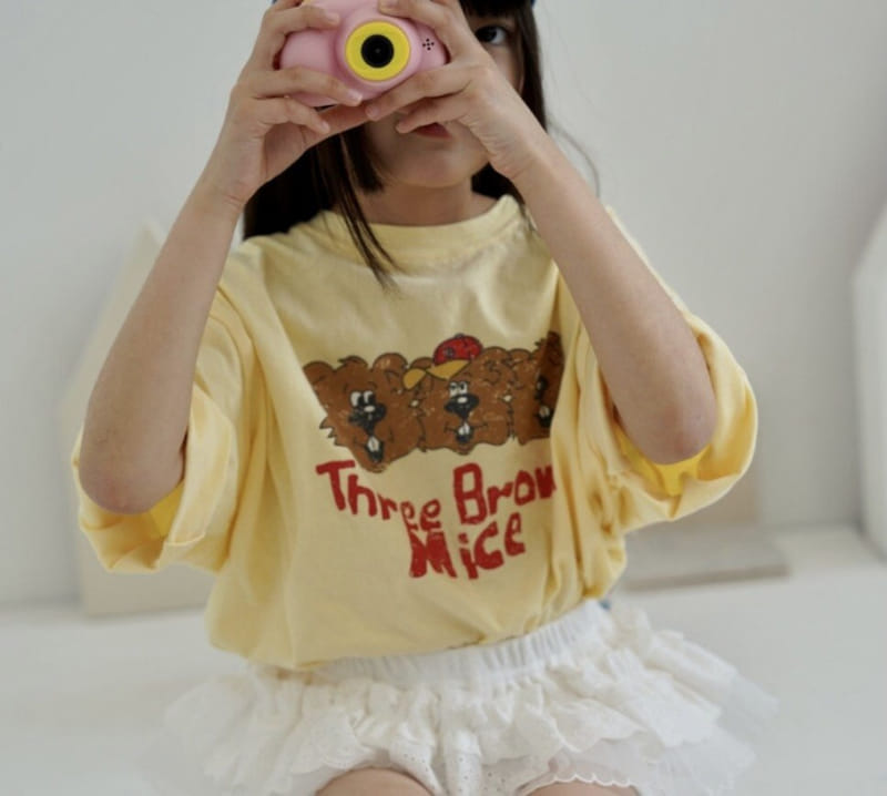 Ramijini - Korean Children Fashion - #prettylittlegirls - Jjick Jjick Jjick Tee - 2