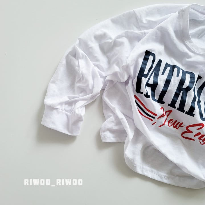 Riwoo Riwoo - Korean Children Fashion - #Kfashion4kids - Summer Patriots Slub Banding Tee - 8